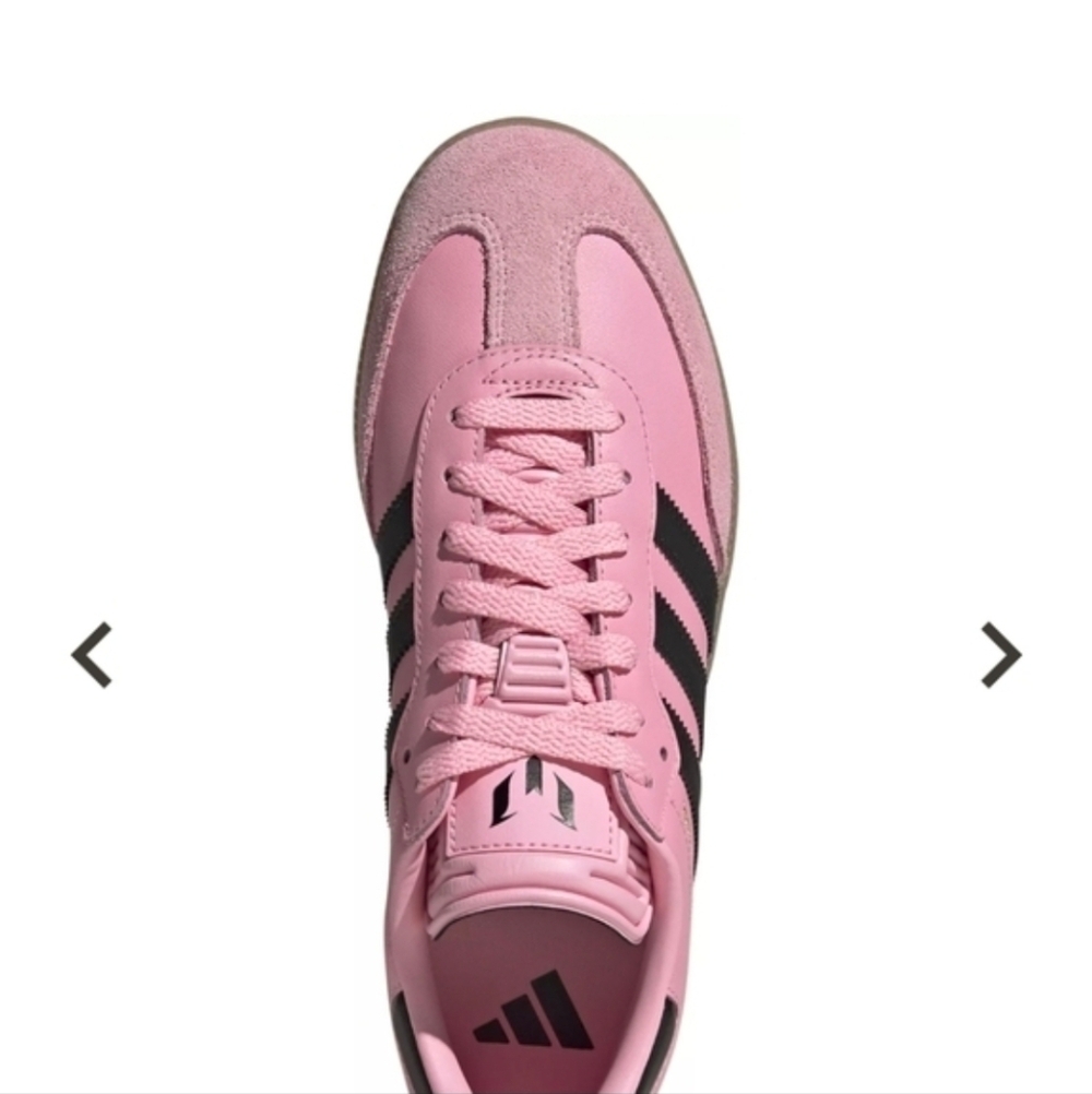 Adidas Samba Messi Men Size 11.5 Miami CF Pink Black And Gum JP7844 032026 - Picture 2 of 11